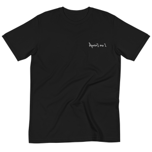 I AM ENOUGH - Organic T-Shirt - Black